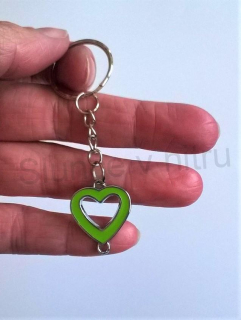 Přívěsek na klíče - Srdce (D321)