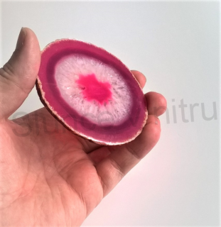 Achát plátek 53g -  (Brazílie) (X475)