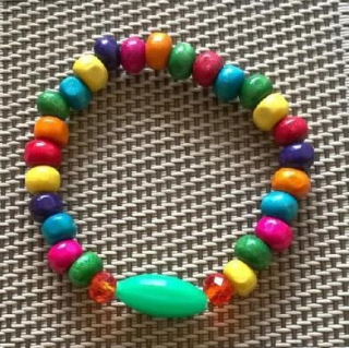 Dětský korálkový náramek (BC96)