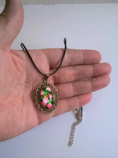 Náhrdelník s přívěškem Květin (BD291)