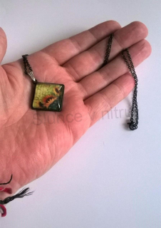 Náhrdelník s přívěškem Květin (BD299)