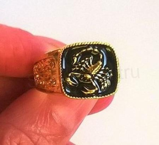 Pánský prsten štír, škorpion (BP80)