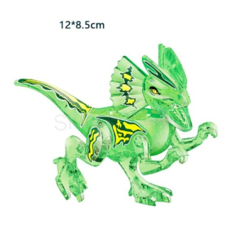 Jurský park Dilophosaurus - Průhledně čirý (D335)