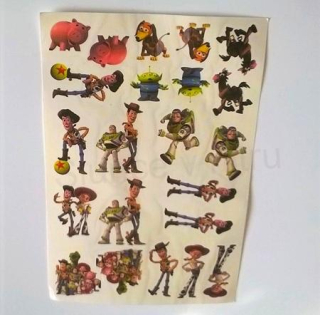 Voděodolné, dočasné tetovaní Lucky luke (E295)