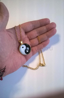 Náhrdelník s přívěškem Jin a Jang (BD318) 