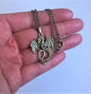 Náhrdelník s přívěškem Draka (BD367) 