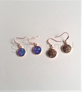 Visací náušnice měnicí se z chirurgické oceli mix (BB483)