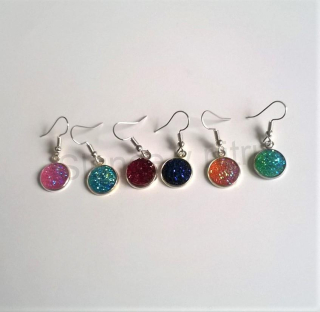 Visací náušnice měnicí se z chirurgické oceli mix (BB484)