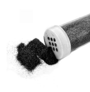 Glitry sypké 20g - černé (V18)