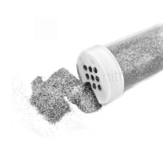 Glitry sypké 20g - stříbrné (V19)