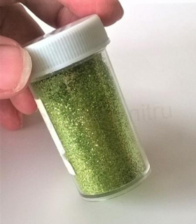 Glitry sypké 20g - světle zelné (V22)