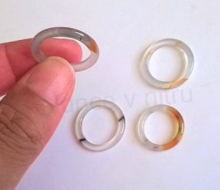 Minerální prsten Achát multi (X544)