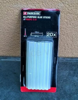 Čiré tyčinky do tavné pistole Ø 7mm/10cm - 20Ks/bal (V26)