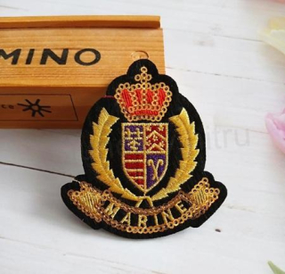 Nášivka Marine 8,6 × 7,6 cm (C500)