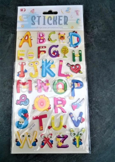 Samolepky, nálepky Ábeceda (E374)