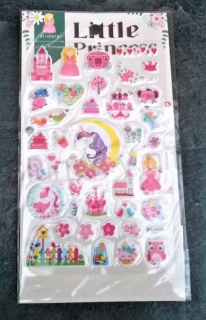 Samolepky, nálepky Little princess (E406)
