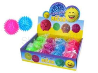 Svítící  Antistresový míček - ježatý (D458)