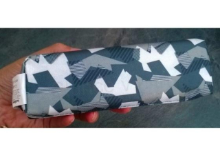 Studenský školní penál 21 x 7 cm maskovaný č.3 (E424)