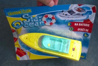 Motorový člun na baterie (D461)