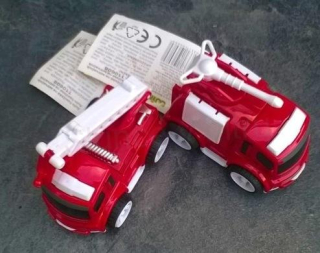 Hasičské autíčko 8 cm (D465)