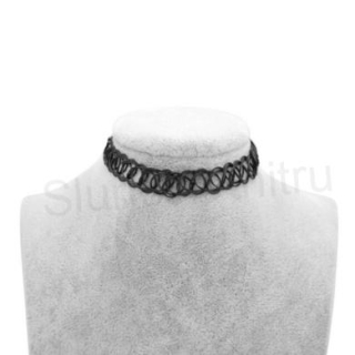 Choker náhrdelník Tattoo – klasický černý, 2 (BD411)