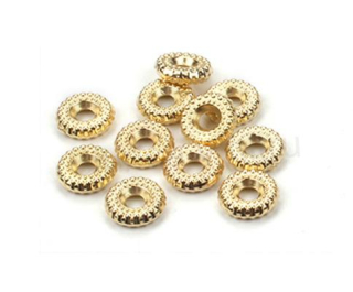 Plastový korálek - mezidíl 8 mm (AA64)