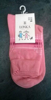 Antibakteriální bavlněné ponožky vel.33-36 (W153)