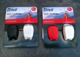 Led světlo na kolo 2 ks (L30)
