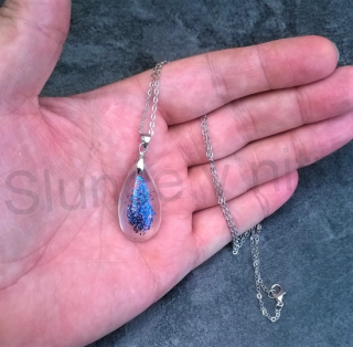 Orgonitový náhrdelník- přívěšek kapka (PP106)