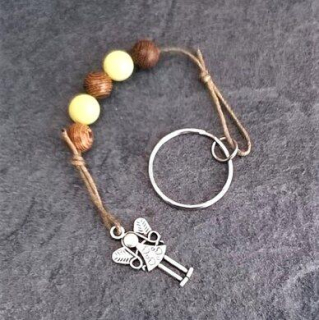 Přívěsek na klíče - anděl  (D501)