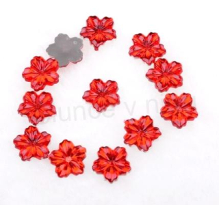 Kabošon kytička - plastová 12 mm (AD7)