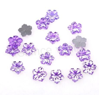 Kabošon kytička - plastová 12 mm (AD10)