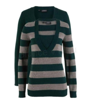 Dámský hřejivý svetr velikost 30 - 34 dvě barvy (K124)