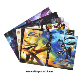 Album na pokemon karty velký - 432 karet (D587)