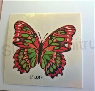 Voděodolné, dočasné tetovaní Motýlci č.5 (E466)