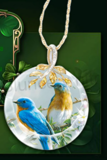 Náhrdelník s přívěškem Ptačků (BD432)