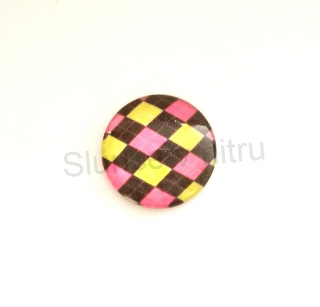 Kabošon kulatý - sklo 25 mm (AD27)