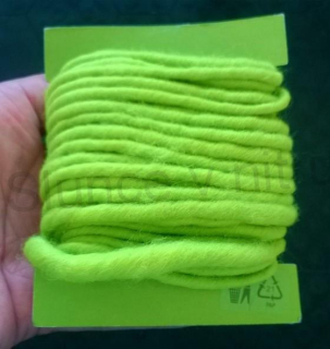 Dekorační šňůrka zelená 10 m (D616)