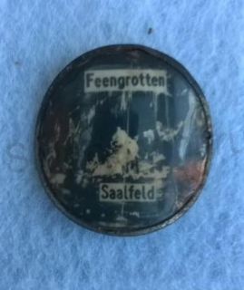Turistický štítek na hůl - Feengrotten Saalfeld (MB174)