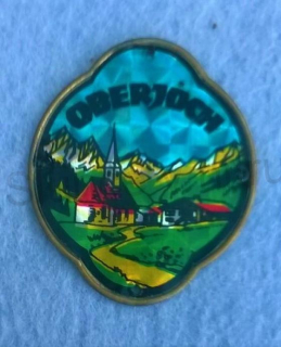 Turistický štítek na hůl - Oberjoch (MB189)