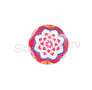 Kabošon kulatý - sklo 25 mm (AD39)