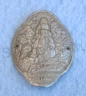 Turistický štítek na hůl - Trusentaler Wasserfall Thůr Walo (MB191)