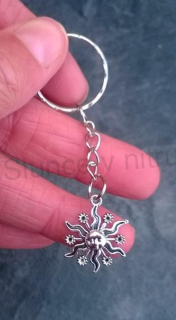 Přívěsek na klíče - Slunce (D640)