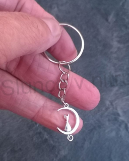 Přívěsek na klíče - kočička (H216)