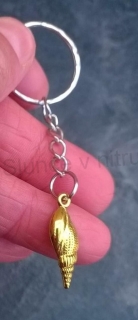 Přívěsek na klíče - mušle (D649)