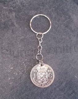 Přívěsek na klíče - mince nederland 1969 (H212)