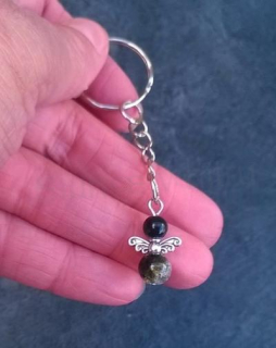 Přívěsek na klíče - andílek pro štěstí (H217)