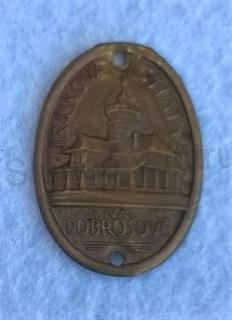 Turistický štítek na hůl - Na Dobrošově (MB229)