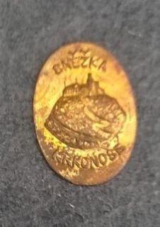 Turistický štítek na hůl - Sněžka Krkonoše (MB245)