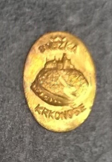 Turistický štítek na hůl - Sněžka Krkonoše (MB246)